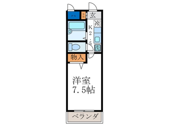 間取り図 ヴィラ三晃