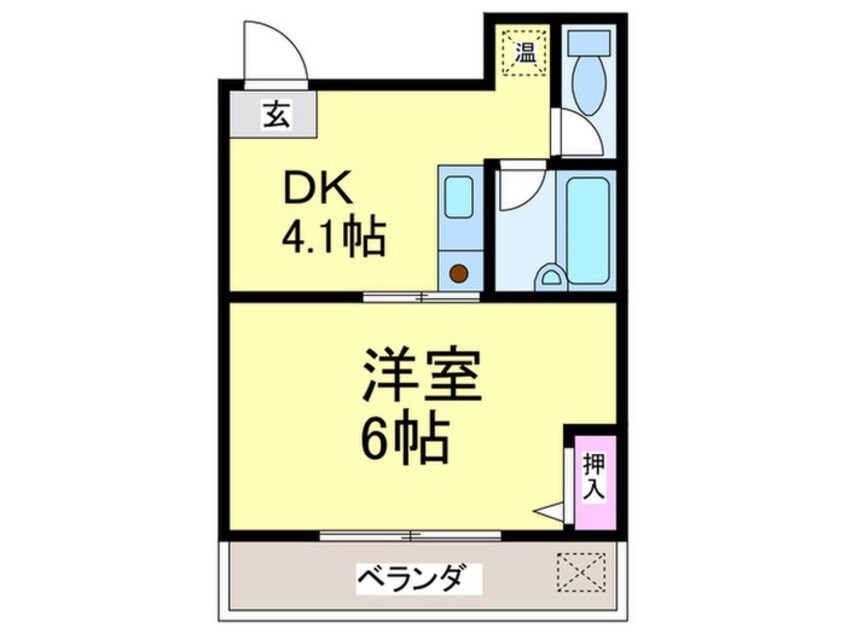 間取図 ワンウッドハイツ