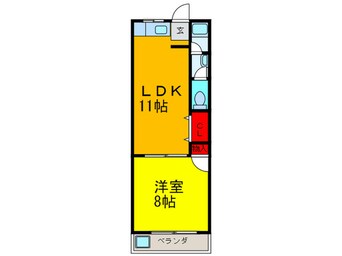 間取図 西林マンション
