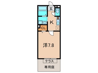 間取図 ディ－フレア南本町