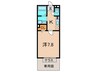 ディ－フレア南本町 1Kの間取り