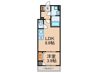 間取図 アート林寺