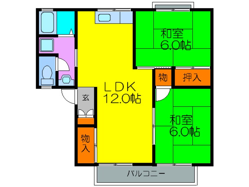 間取図 アークヒルズ