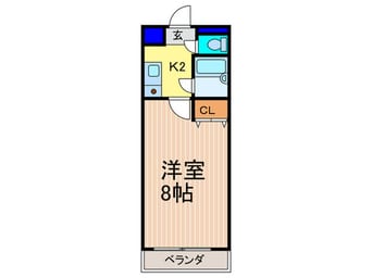 間取図 サンヴェ－ル七条