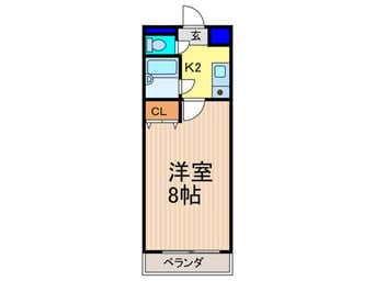 間取図 サンヴェ－ル七条