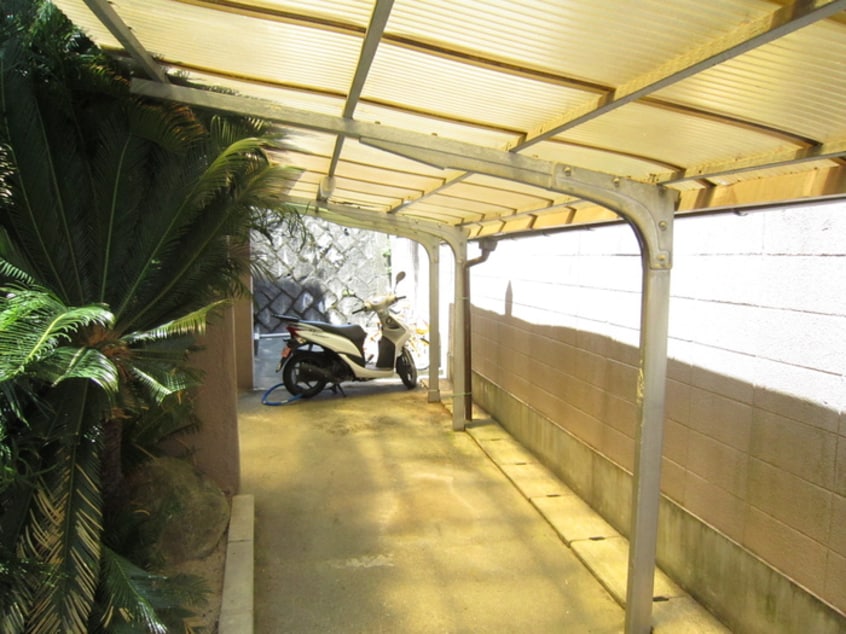 駐輪場 マンション紫明園