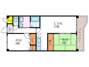 間取図 グランビア桂