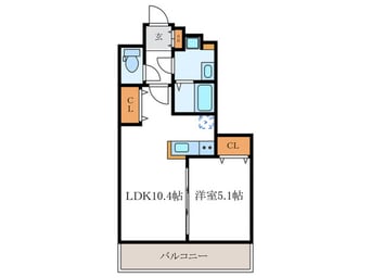 間取図 ﾍﾞﾗｼﾞｵ雅び京都洛北ｶﾞｰﾃﾞﾝ(314)
