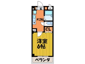間取図 ベレッツァ灰塚
