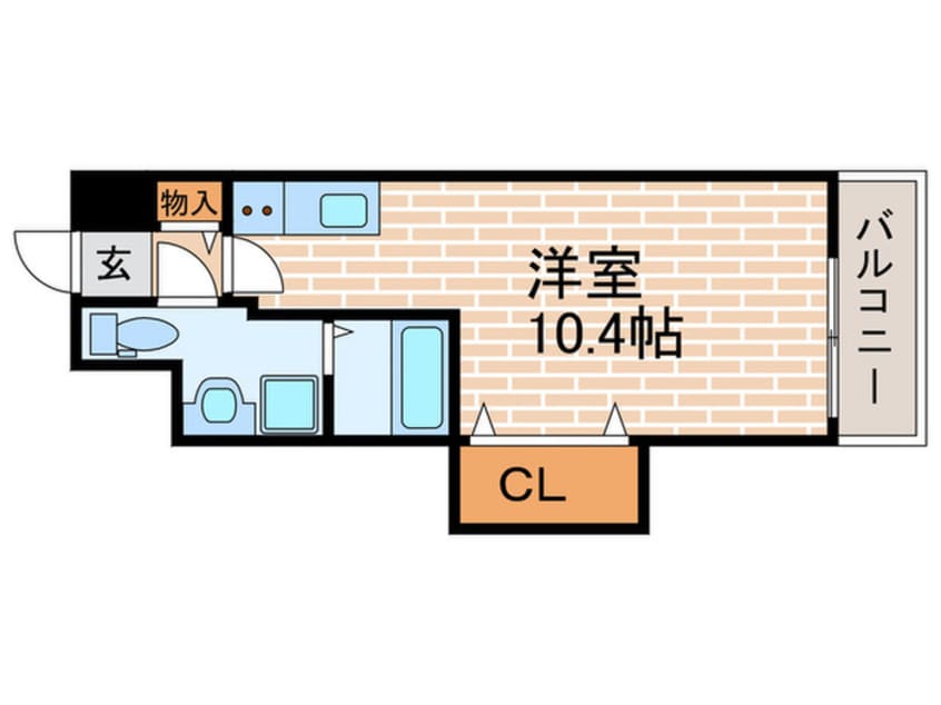 間取図 レジデンス薪