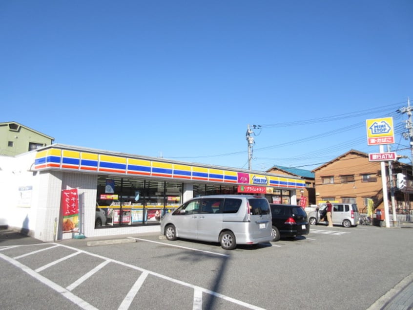 ミニストップ(コンビニ)まで77m ルノン池田