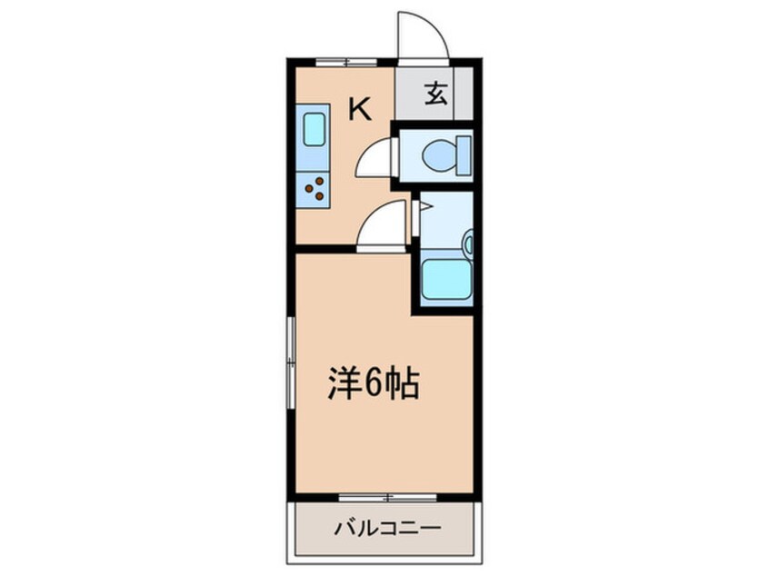 間取図 CUBE　MAIKO