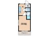 CUBE　MAIKO 1Kの間取り