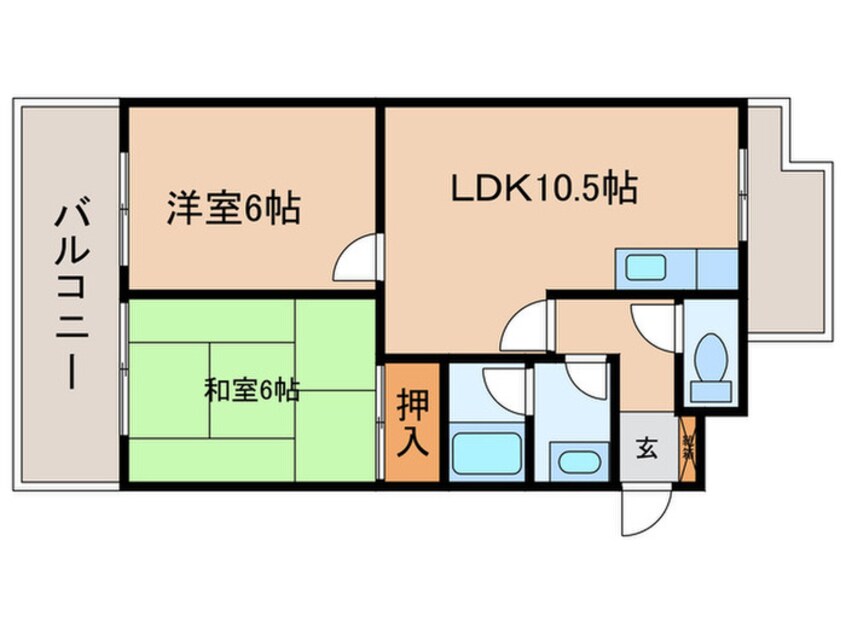 間取図 レイティー西大津