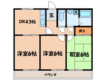 間取図 レイティー西大津