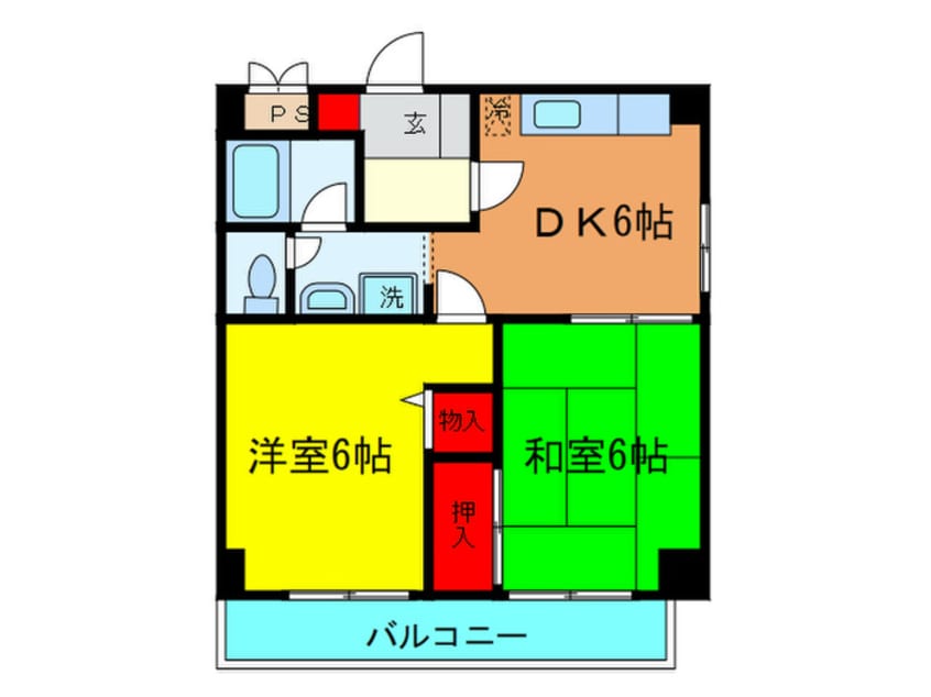間取図 グランドパレス正晃