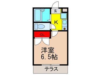 間取図 アクール豊中南