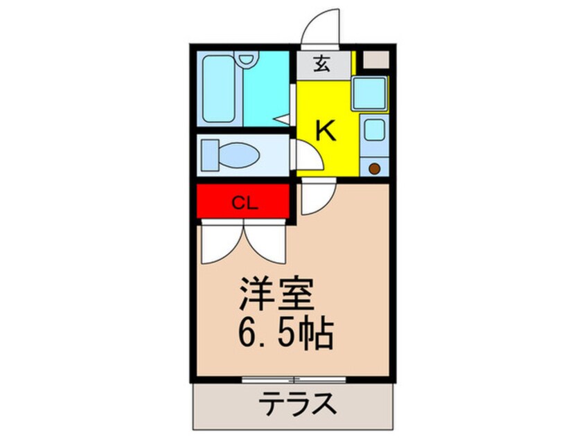 間取図 アクール豊中南