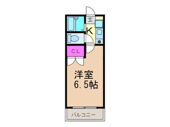 間取図 アクール豊中南