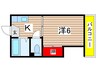 ケ－プマンション 1Kの間取り
