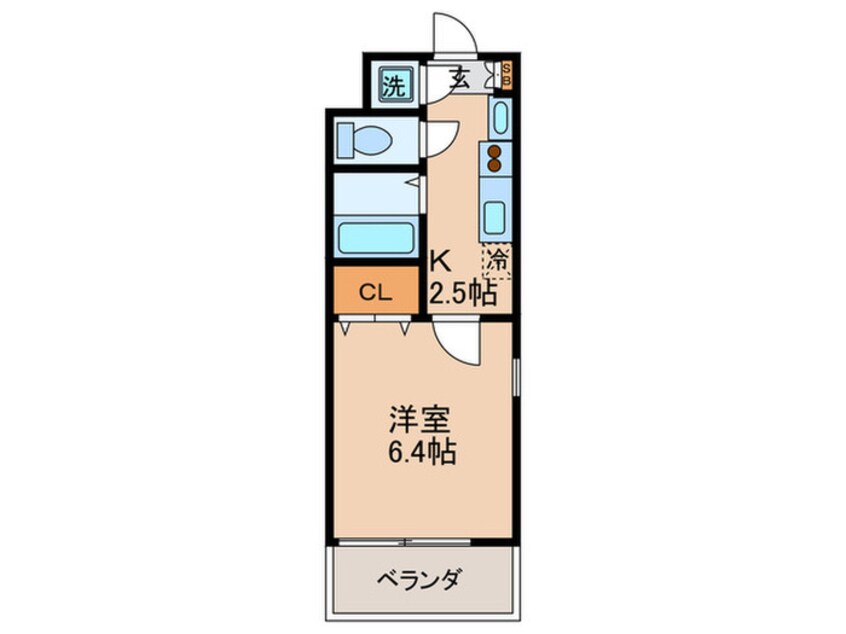 間取図 ＶＩＥＮＴＯ　ＶＥＲＤＥ