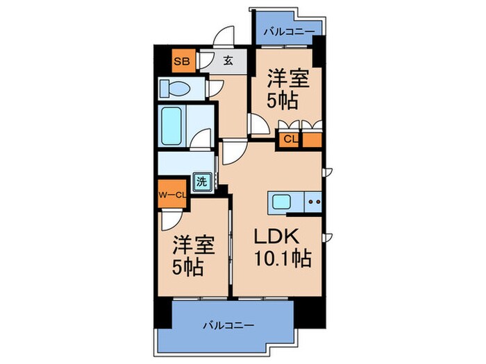 間取り図 SK　RESIDENCES