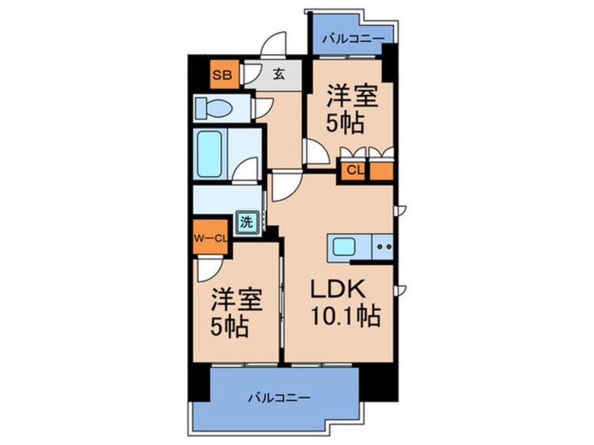 間取図 SK　RESIDENCES