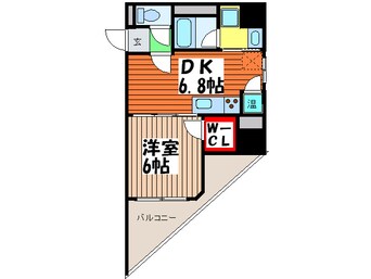 間取図 アプライズ西長堀