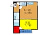 フジパレス井高野Ⅴ番館 1LDKの間取り