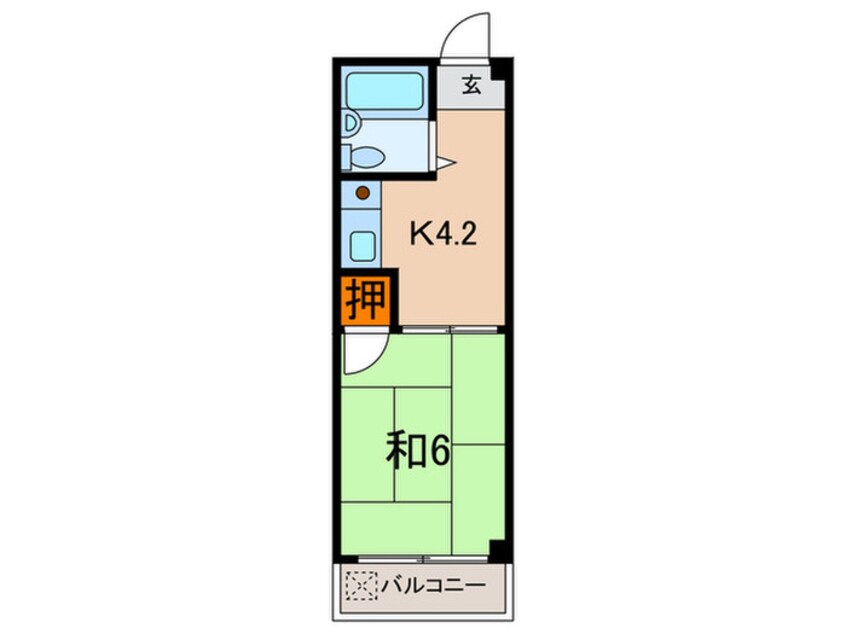 間取図 サンシャイン王子