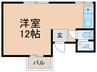 グランタック東山 1Rの間取り