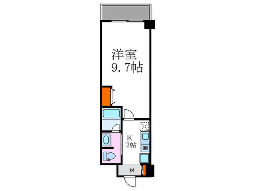 間取図 エス・キュート京都下鴨東