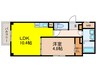仮)春日１丁目アパート 1LDKの間取り