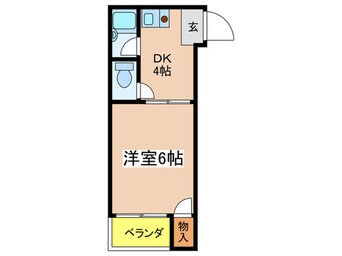 間取図 リバティー都島