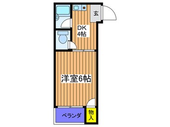 間取図 リバティー都島