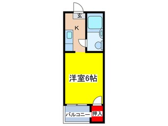 間取図 リバティー都島