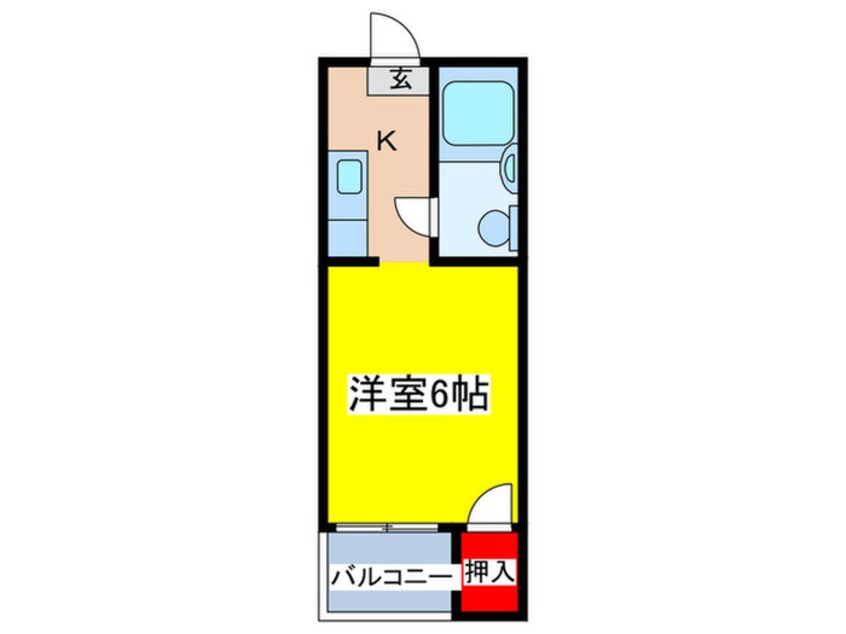 間取図 リバティー都島