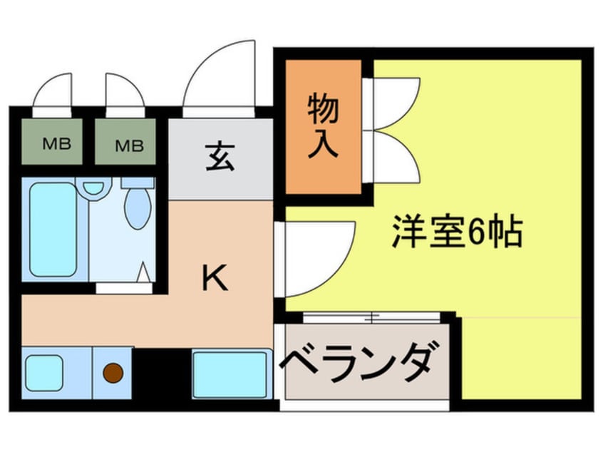 間取図 小松ビル