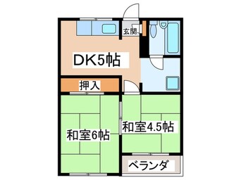 間取図 エビスマンション