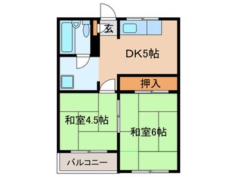 間取図 エビスマンション