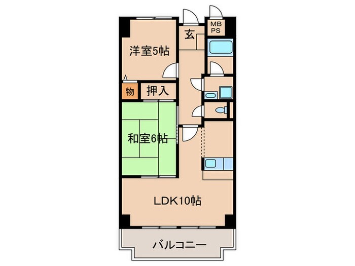 間取り図 サニーコート浅井