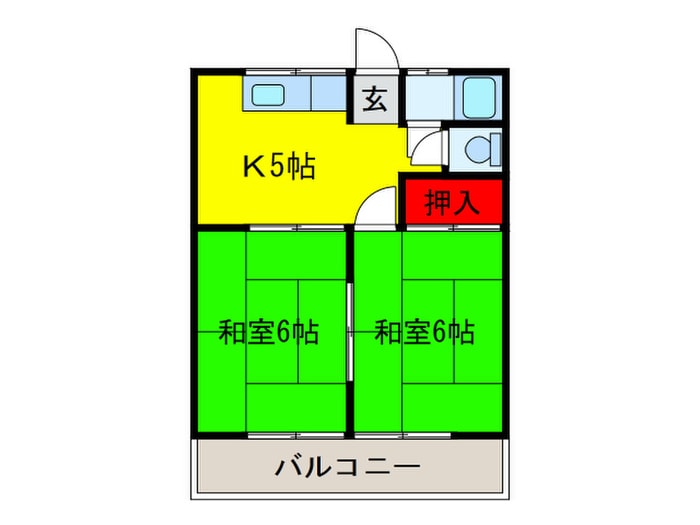 間取り図 ニシグチマンション
