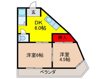 間取図 ニシグチマンション