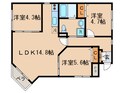 ParkHillsOyakeVilla4の間取図