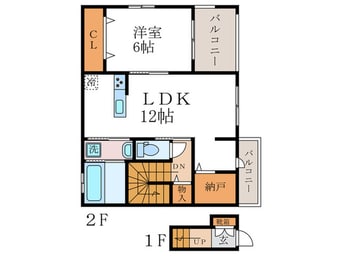 間取図 ＰＩＮＥ　ＭＯＯＮ