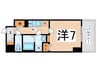 ヘスティア 1Kの間取り