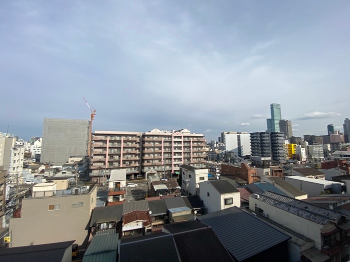 室内からの展望 朝日プラザ天下茶屋Ⅱ（702）