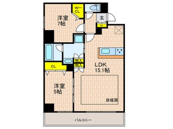 間取図 ワコーレ神戸北野ザ・テラス