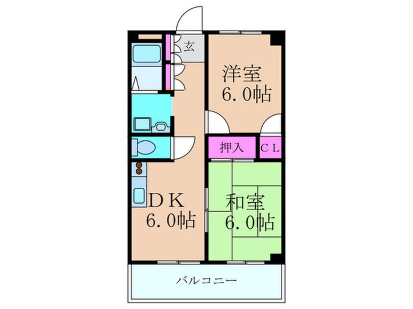 間取図 有隣館