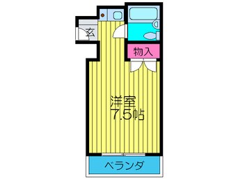 間取図 西郷マンション東棟